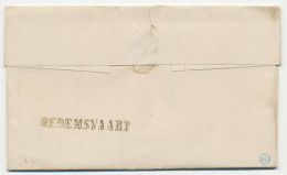 Naamstempel Dedemsvaart 1854 - Briefe U. Dokumente