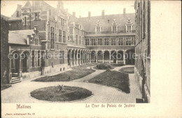 71699872 Malines Mechelen Flandre Cour Du Palais De Justice Mechelen - Andere & Zonder Classificatie