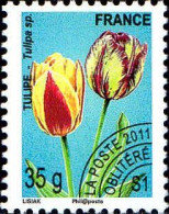 France Préo Yv:259 Mi:5155 Tulipe-Tulipa Sp. (s.gomme) (Thème) - Other & Unclassified