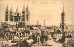 71697662 Tournay Liege Cathedrale Et Le Beffroi Tournay Liege - Sonstige & Ohne Zuordnung
