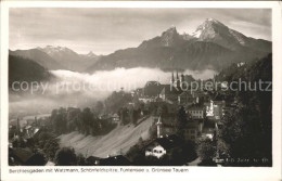 71684908 Foto Zeitz F.G. Nr. 135 Berchtesgaden Watzmann Schoenfeldspitze Funtens - Berchtesgaden