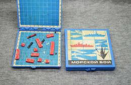 Vintage Game Sea Battle - Puzzle Games