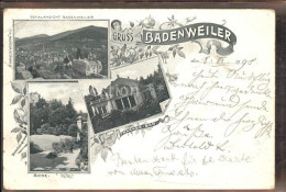 71683717 Badenweiler Totalansicht Ruine Marmor Bad Badenweiler - Badenweiler