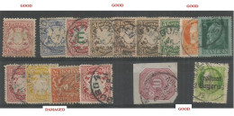 Bayern - Small Lot Of Used Stamps - Oblitérés