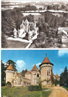 LOT DE 2 CPSM DE THIVIERS LE CHATEAU DE FILOLIE - Thiviers