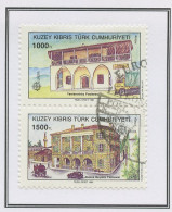 Europa CEPT 1990 Chypre Turque - Cyprus - Zypern Y&T N°252 à 253 - Michel N°273 à 274 (o) - Se Tenant - 1990