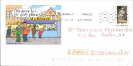 France Entier-P Obl Yv:3772-E2 Le P-tit Quinquin (Lign.Ondulées & Code ROC) 7-11-17 Portraits De Ch'tis - PAP: Sonstige (1995-...)