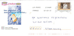 France Entier-P Obl Yv:3267-E2 Nadar (Lign.Ondulées & Code ROC) 21048A 12-03-13 - PAP: Sonstige (1995-...)