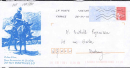 France Entier-P Obl Yv:3083-E2 Marianne De Luquet La Poste (Lign.Ondulées & Code ROC) 45612A 26-04-16 Partinello - PAP: Aufdrucke/Luquet