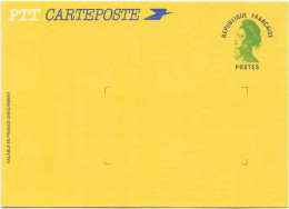 France Entier-P N** Yv:2484A-CP PTT Carteposte Liberté De Delacroix - Cartes Postales Types Et TSC (avant 1995)