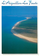 85 - L'Aiguillon Sur Mer - La Faute Sur Mer - Plage De La Pointe D'Arcais - Vue Aérienne - Flamme Postale De L'Aiguillon - Autres & Non Classés