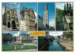 80 - Amiens - Multivues - Attelage De Chevaux - CPM - Voir Scans Recto-Verso - Amiens