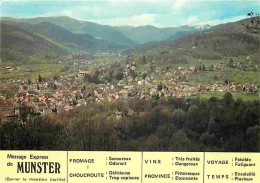 68 - Munster - Vue Des Quartiers Ouest De La Ville Avec La Grande Vallée Et Le Rothenbachkopff - CPM - Voir Scans Recto- - Munster