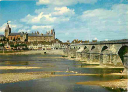 45 - Gien - Le Château - Le Pont Sur La Loire - CPM - Voir Scans Recto-Verso - Gien