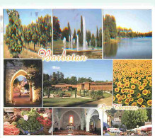 32 - Barbotan Les Thermes - Multivues - Fleurs - Marché - Lac D'Uby - CPM - Voir Scans Recto-Verso - Barbotan