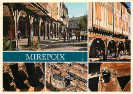 09 - Mirepoix - Multivues - Maisons à Pans De Bois - Flamme Postale De Mirepoix - CPM - Voir Scans Recto-Verso - Mirepoix