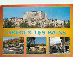 04 - Gréoux Les Bains - Multivues - Flamme Postale De Gréoux Les Bains - CPM - Voir Scans Recto-Verso - Gréoux-les-Bains