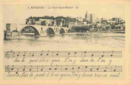 84 - Avignon - Le Pont Saint Bénézet - CPA - Voir Scans Recto-Verso - Avignon (Palais & Pont)