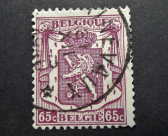 Belgie Belgique - 1945 - OPB/COB  N° 711 - 1 Exempl. Klein Staatswapen  - Obl. Plainevaux - 1946 - 1935-1949 Small Seal Of The State