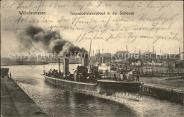 71683559 Wilhelmshaven Torpedodivisionsboot In Der Schleuse Wilhelmshaven - Wilhelmshaven
