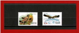 TADJIKISTAN - 2015 - 520/521 - TIMBRES NEUFS** - FAUNE - OISEAUX - COTE Y & T : 7.00 Euros - Tadschikistan