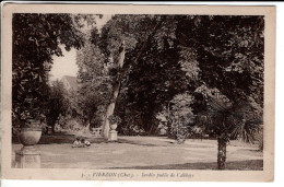 18 - CHER VIERZON JARDIN PUBLIC DE L'ABBAYE - Cartes Postales Ancienne - Vierzon