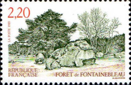 France Poste N** Yv:2586/2588 Série Touristique Forêt De Fontainebleau à Malestroit - Ongebruikt