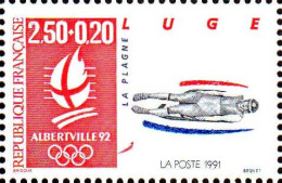 France Poste N** Yv:2679A/2742A JO Albertville'92 Timbres Du Bloc - Unused Stamps