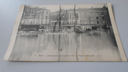 YVRY INONDATIONS DE JANVIER 1910  PLACE NATIONALE - Ivry Sur Seine