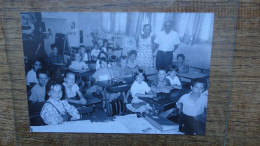 Ancienne Photo D'école De Chimilin : Isère , Une Classe , Leçon La Vie Des Animaux - Orte