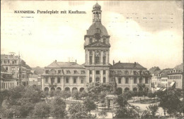 71683420 Mannheim Paradeplatz Mit Kaufhaus Mannheim - Mannheim