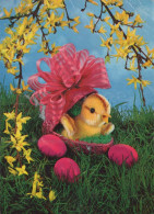 OSTERN HUHN EI Vintage Ansichtskarte Postkarte CPSM #PBP156.A - Ostern