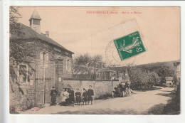 CP 27 TOUFFREVILLE Mairie Et Ecoles - Sonstige & Ohne Zuordnung