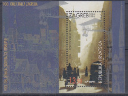 KROATIEN Block 10, Postfrisch **, 900 Jahre Stadt Zagreb, 1994 - Croatia