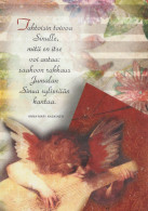 ANGELO Buon Anno Natale Vintage Cartolina CPSM #PAJ117.A - Angels