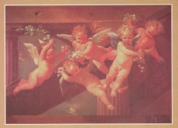 ÁNGEL NAVIDAD Vintage Tarjeta Postal CPSM #PAJ040.A - Anges