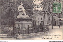 AKJP5-0433-25 - BESANCON - Statue Victor Hugo - Place Granvelle - Besancon