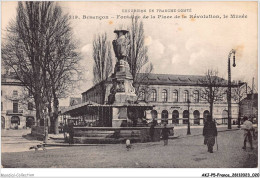 AKJP5-0430-25 - BESANCON - Fontaine De La Place De La Révolution - Le Musée - Besancon