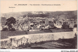 AKJP4-0410-25 - BESANCON - Vue Générale - Fortifications Et Citadelle - Besancon