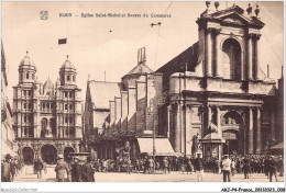 AKJP4-0323-21 - DIJON - église Saint-michel Et Bourse Du Commerce - Dijon