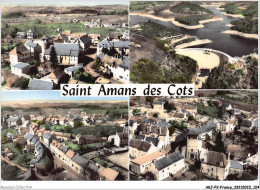 AKJP2-0165-12 - SAINT AMANT DES COTS - Vue Aérienne - Divers Aspects - Rodez