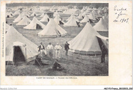 AKJP2-0119-10 - CAMP DE MAILLY - Tentes Des Officiers - Mailly-le-Camp