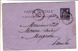 1889 - Carte Postale Ancienne - Other & Unclassified