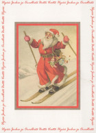 WEIHNACHTSMANN SANTA CLAUS Neujahr Weihnachten Vintage Ansichtskarte Postkarte CPSM #PBL482.A - Santa Claus