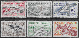 Lot N°254 N°960 à 965 , Jeux Olympique D' Helsinki (avec Charnière) - Unused Stamps