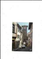 CARTE POSTALE 64 SAINT JEAN PIED DE PORT UNE DES RUES PRINCIALES - Saint Jean Pied De Port