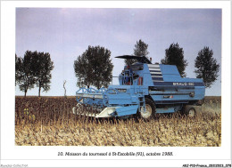 AKJP10-0985-91 - Moisson Du Tournesol A ST-ESCOBILLE - Octobre 1988 - Etampes