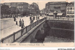 AKJP10-0955-90 - BELFORT - Pont Carnot Et Faubourg De France - Belfort - Stadt