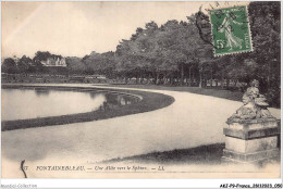 AKJP9-0858-77 - FONTAINEBLEAU - Une Allée Vers Le Sphinx - Fontainebleau