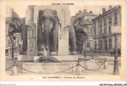 AKJP8-0801-73 - CHAMBERY - La Fontaine Des éléphants - Chambery